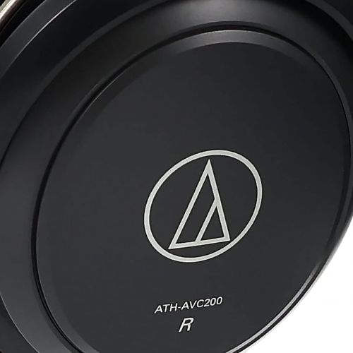 오디오테크니카 Audio-Technica ATH-AVC200 SonicPro Over-Ear Closed-Back Dynamic Headphones Black
