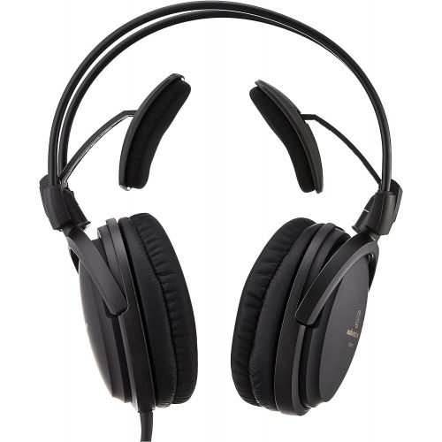 오디오테크니카 Audio-Technica ATH-A550Z Art Monitor Closed-Back Dynamic Headphones, Black