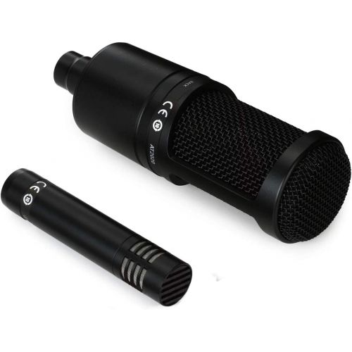 오디오테크니카 Audio-Technica AT2041SP Cardioid Condenser Studio Microphone Package with 2 XLR cables