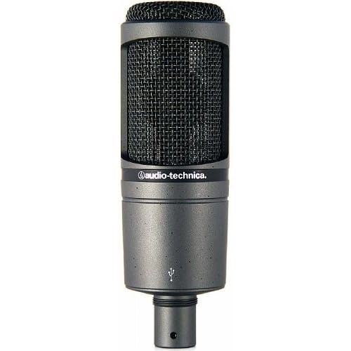 오디오테크니카 Audio-Technica AT2020USB Cardioid Condenser USB Microphone (Discontinued),black