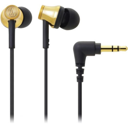 오디오테크니카 Audio-Technica Earbuds Headphones Gold ATH-CK330M-GD