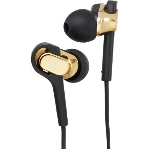 오디오테크니카 Audio-Technica Balanced Armature Type Inner Ear Monitor Headphones Gold ATH-CKB50 GD