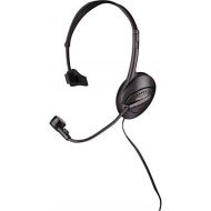 Audio-Technica ATHCOM1 ATH-com1 Monophone/Dynamic Boom Microphone Combination Headset, Black