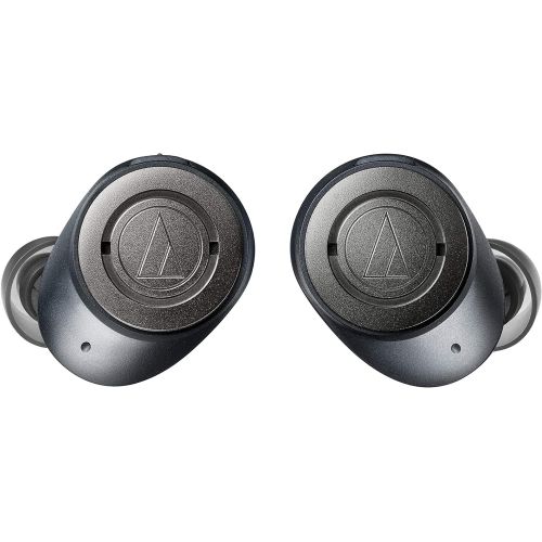 오디오테크니카 Audio-Technica ATH-ANC300TW QuietPoint Wireless Active Noise-Cancelling in-Ear Headphones, Black