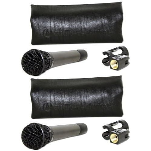 오디오테크니카 Pair Audio Technica ATM410 Cardioid Dynamic Microphones, HI-Energy Neo Magnet