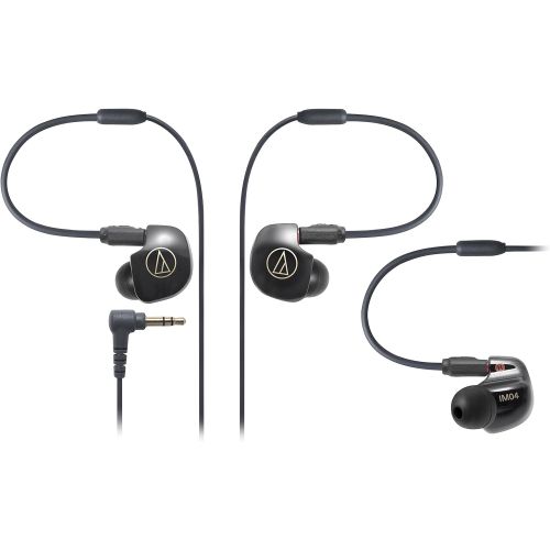 오디오테크니카 Audio Technica ATH-IM04 SonicPro Balanced In-Ear Monitor Headphones