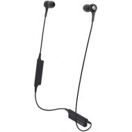 Audio-Technica ATH-CK200BTBK Bluetooth Wireless In-Ear Headphones with In-Line Mic & Control, Black
