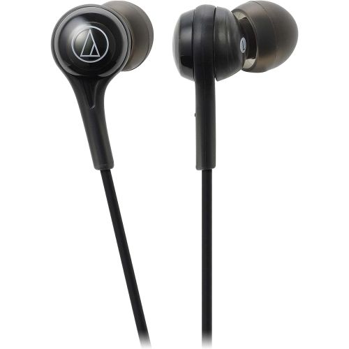 오디오테크니카 Audio-Technica ATH-CK200BTBK Bluetooth Wireless In-Ear Headphones with In-Line Mic & Control, Black