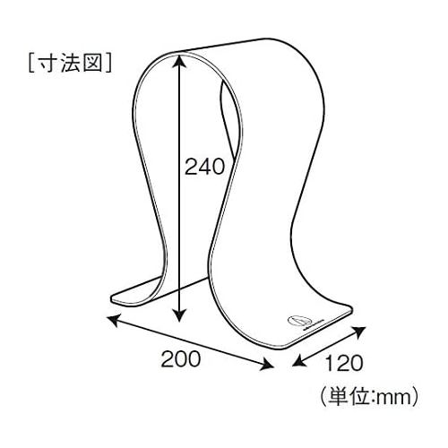 오디오테크니카 Audio-Technica AT-HPS700 Headphone Stand, Aluminum