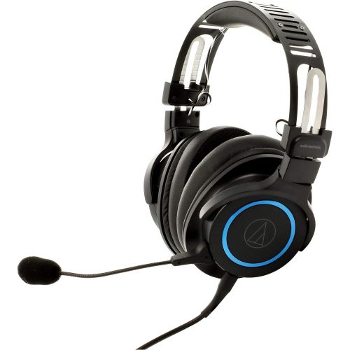 오디오테크니카 Audio-Technica ATH-G1 Premium Gaming Headset for PS5, Xbox Series X, Laptops, and PCs, with 3.5 mm Wired Connection, Detachable Mic, Black