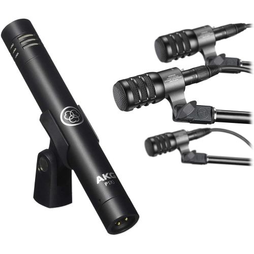 오디오테크니카 Audio Technica ATM230PK (3) Dynamic Instrument Drum Microphones+AKG Pencil Mic