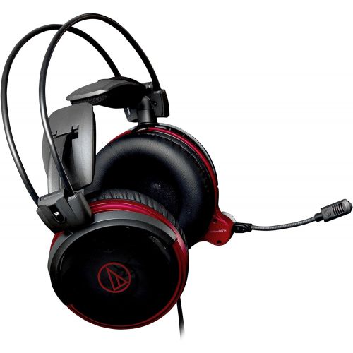 오디오테크니카 Audio-Technica ATH-AG1X Closed Back High-Fidelity Gaming Headset Compatible with PS4, Laptops and PC