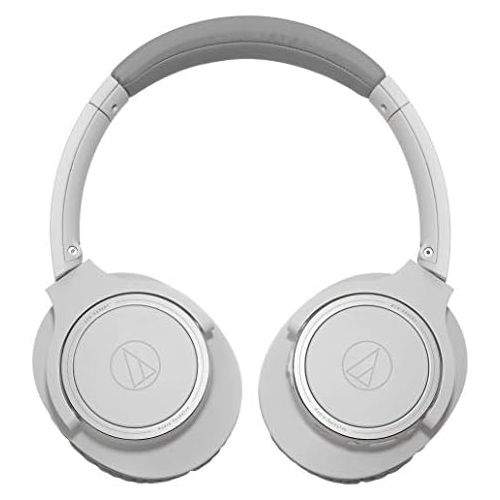 오디오테크니카 Audio-Technica ATH-SR30BTGY Bluetooth Wireless Over-Ear Headphones, Natural Gray