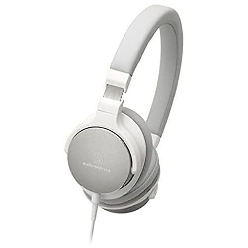 오디오테크니카 Audio-Technica ATH-SR5WH On-Ear High-Resolution Audio Headphones, White