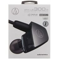 Audio-Technica ATH-LS300iS In-Ear Triple Armature Driver Headphones with In-Line Mic & Control