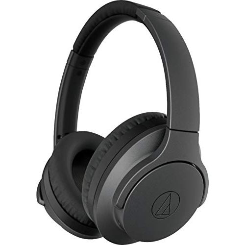 오디오테크니카 Audio-Technica ATH-ANC700BT QuietPoint Bluetooth Wireless Noise-Cancelling High-Resolution Audio Headphones, Black