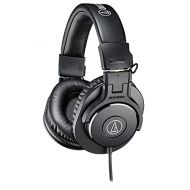 Audio-Technica ATH-M30x Professional Studio Monitor Headphones, Black