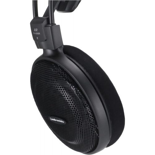 오디오테크니카 Audio-Technica ATH-AD500X Audiophile Open-Air Headphones, Black (AUD ATHAD500X)