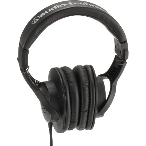 오디오테크니카 Audio-Technica ATH-M20x Professional Studio Monitor Headphones, Black