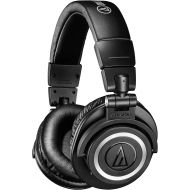 [아마존베스트]Audio-Technica ATHM50XBT Wireless Bluetooth Over-Ear Headphones, Black