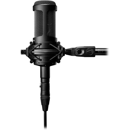 오디오테크니카 [아마존베스트]Audio-Technica AT2035 Cardioid Condenser Microphone, Perfect for Studio, Podcasting & Streaming, XLR Output, Includes Custom Shock Mount