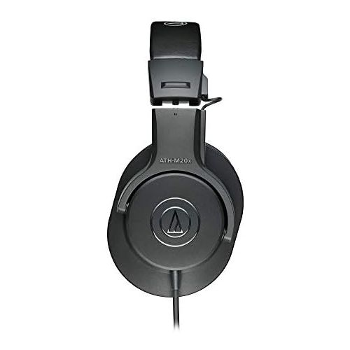 오디오테크니카 [아마존베스트]Audio Technica ATH-M20x DJ Headphones for Studio & Stagg Microphone Cable 3 m - 1x XLR Male - 1x XLR Female - Black
