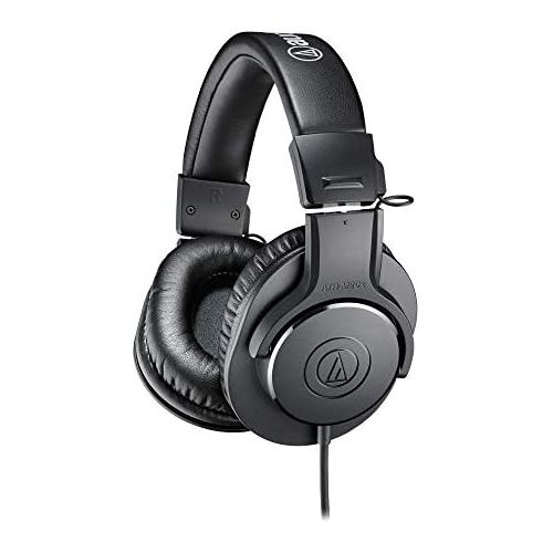 오디오테크니카 [아마존베스트]Audio Technica ATH-M20x DJ Headphones for Studio & Stagg Microphone Cable 3 m - 1x XLR Male - 1x XLR Female - Black