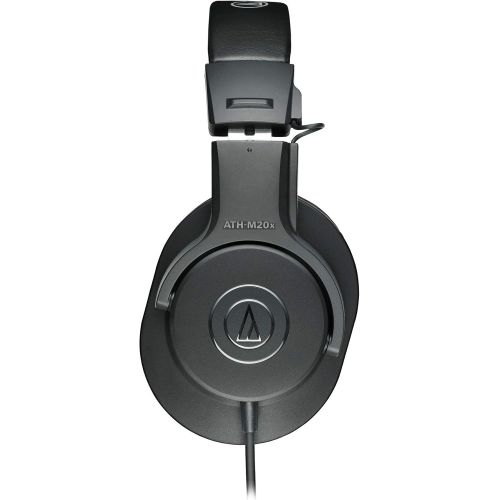 오디오테크니카 [아마존베스트]Audio Technica ATH-M20x DJ Headphones for Studio & Stagg Microphone Cable 3 m - 1x XLR Male - 1x XLR Female - Black