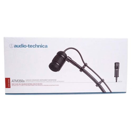 오디오테크니카 Audio-Technica Cardioid Condenser Microphone Cardioid Condenser Instrument Microphone (ATM350D)