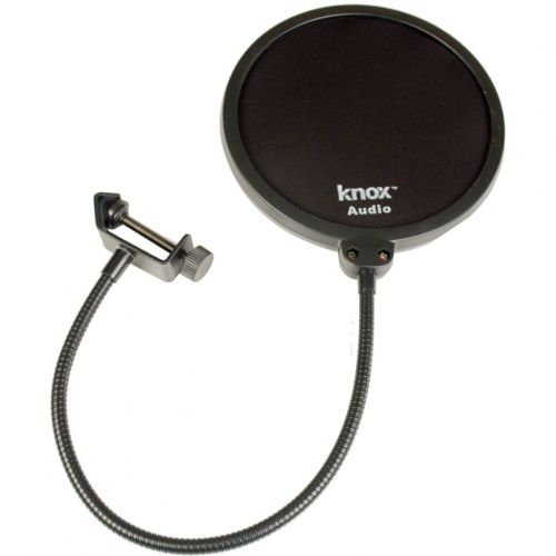 오디오테크니카 Audio-Technica AT875R Line+Gradient Condenser Microphone wKnox Pop Filter & Boom Arm
