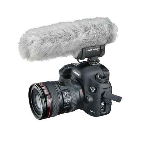 오디오테크니카 Audio-Technica AT8024 StereoMono Camera-Mount Condenser Microphone