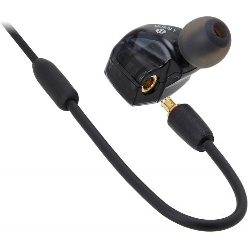 오디오테크니카 Audio-Technica ATH-LS300iS In-Ear Triple Armature Driver Headphones with In-Line Mic & Control