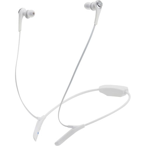 오디오테크니카 Audio-Technica ATH-CKS550BTBGD Solid Bass Wireless In-Ear Headphones with Mic & Control, Black-Gold