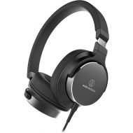 Audio-Technica ATH-SR5BTBK Bluetooth Wireless On-Ear High-Resolution Audio Headphones, Black