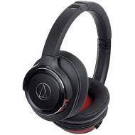 Audio-Technica audio-Technica Wireless Headphone SOLID BASS ATH-WS660BT BRD (BLACK & RED)【Japan Domestic genuine products】