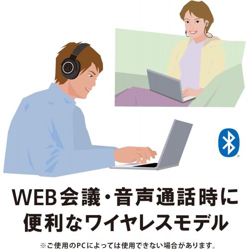 오디오테크니카 Audio-Technica audio-Technica Wireless Headphone SOLID BASS ATH-WS990BT BRD (BLACK & RED)【Japan Domestic genuine products】