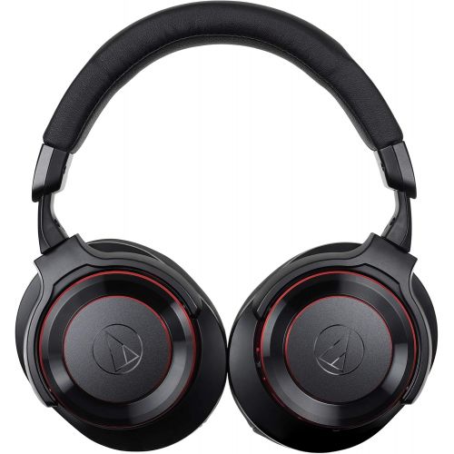 오디오테크니카 Audio-Technica audio-Technica Wireless Headphone SOLID BASS ATH-WS990BT BRD (BLACK & RED)【Japan Domestic genuine products】