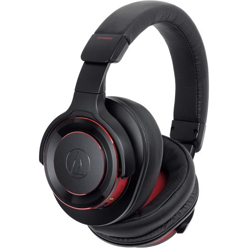 오디오테크니카 Audio-Technica audio-Technica Wireless Headphone SOLID BASS ATH-WS990BT BRD (BLACK & RED)【Japan Domestic genuine products】