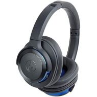 Audio-Technica audio-Technica Wireless Headphone SOLID BASS ATH-WS660BT GBL (GUNMETALLIC & BLUE)【Japan Domestic genuine products】