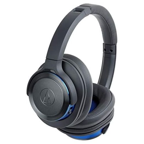 오디오테크니카 Audio-Technica audio-Technica Wireless Headphone SOLID BASS ATH-WS660BT GBL (GUNMETALLIC & BLUE)【Japan Domestic genuine products】