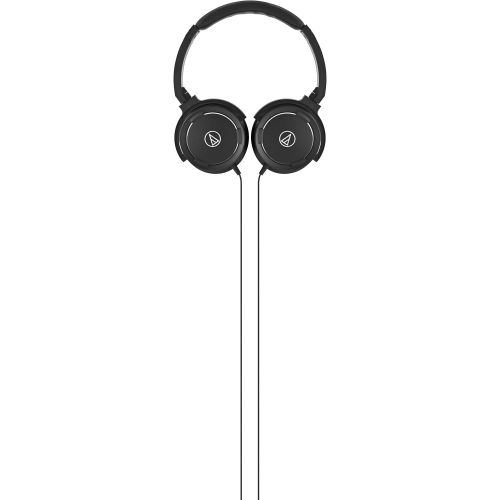 오디오테크니카 Audio-Technica Audio Technica AUD ATHWS55BK Solid Bass Audio Headphones