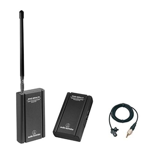 오디오테크니카 Audio-Technica PRO 88W Wireless Cardioid Clip-on Microphone System (W88-13-829)