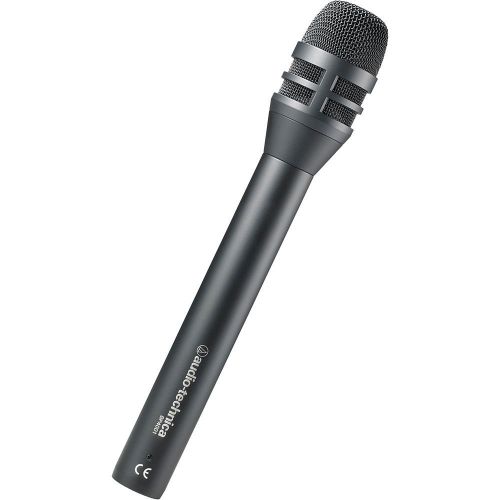 오디오테크니카 Audio-Technica BP4001 Handheld Microphone for Speech with Xpix 6” Microphone Stand, Cable, and Microfiber Cloth