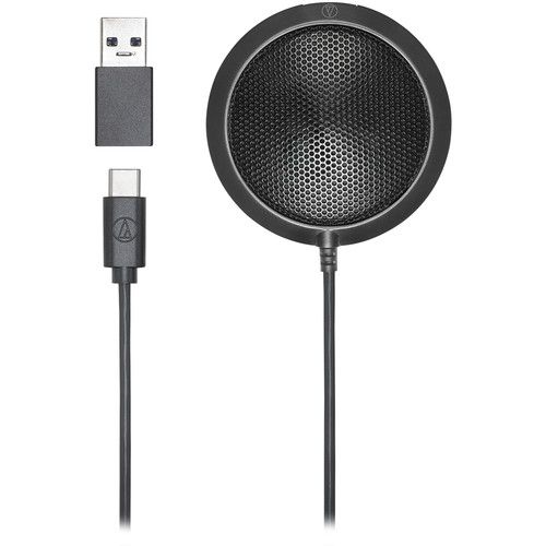  Audio-Technica Consumer ATR4697-USB Omnidirectional Condenser Boundary Microphone