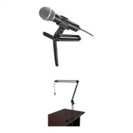 Audio-Technica Consumer ATR2100x-USB Microphone Kit with Boom Arm