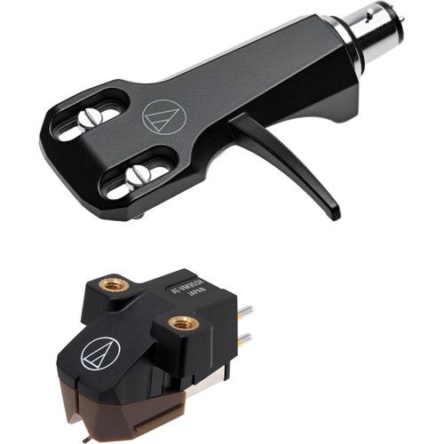  Audio-Technica Consumer AT-VM95SH/H Cartridge and Headshell Combo Kit
