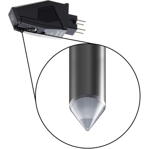  Audio-Technica Consumer AT81CP Conical Phonograph Cartridge for P-Mount Turntables