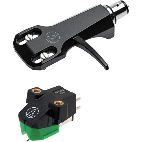  Audio-Technica Consumer AT-VM95E/H Cartridge and Headshell Combo Kit