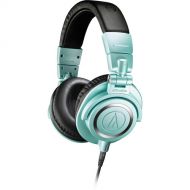 Audio-Technica Consumer ATH-M50x Closed-Back Monitor Headphones (Limited-Edition Ice Blue)