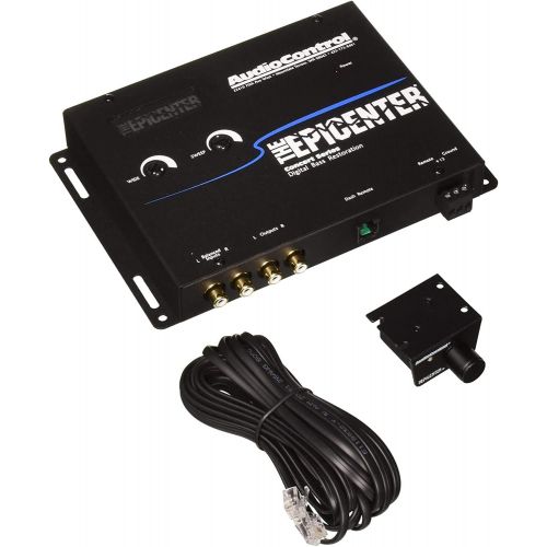  AudioControl The Epicenter Bass Booster Expander & Bass Restoration Processor with Remote (Black)